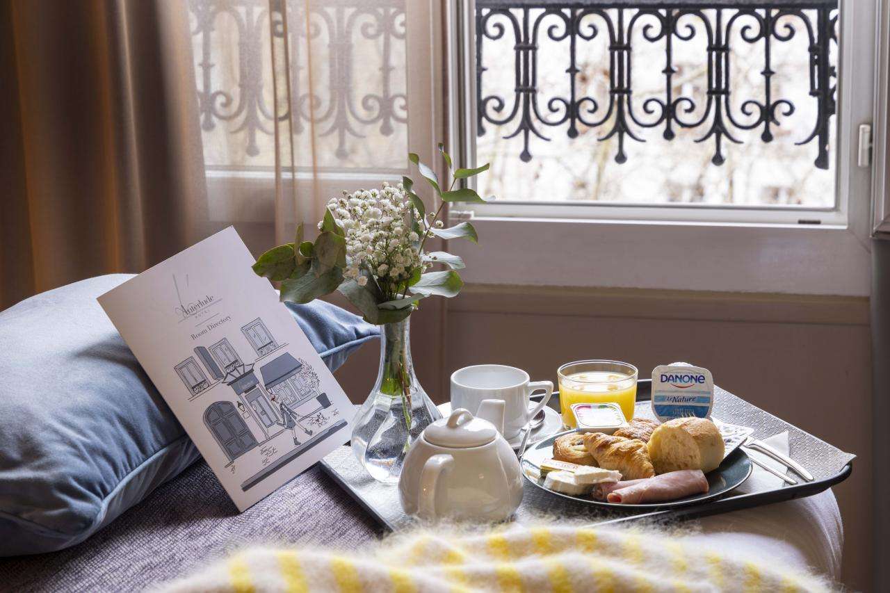 Hôtel Interlude petit déjeuner